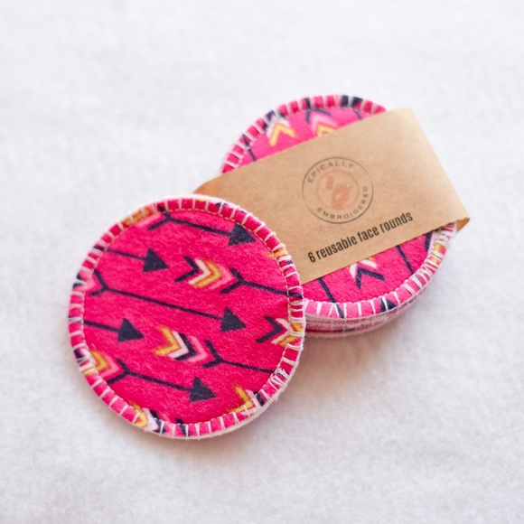 Epically Embroidered Other - Reusable face rounds